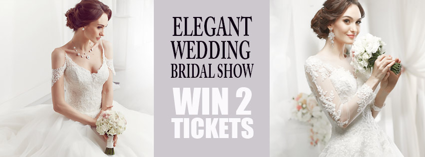 contest to win tickets to the elegant wedding show