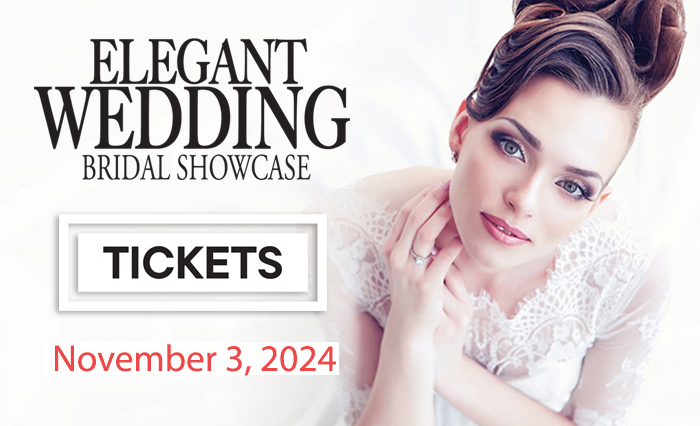 buy tickets to the elegant wedding bridal show